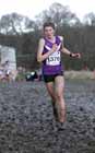 Beth Potter (Loughborough University) battles through the mud for 3rd place in the BUCS Cross Country Championships, Bodington Hall Playing Fields, University of Leeds.